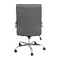 Flash Furniture High Back Gray/Chrome LeatherSoft Executive Swivel Chair GO-2286H-GR-GG - alternate 8